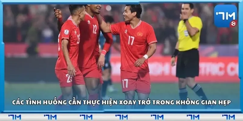 Các tình huống cần thực hiện xoay trở trong không gian hẹp