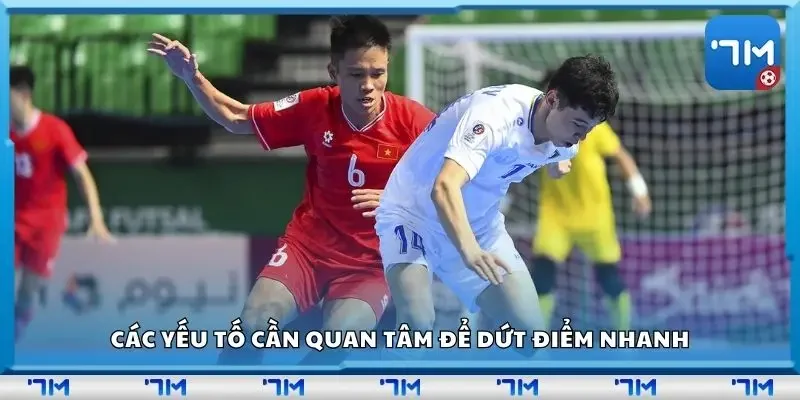 Các yếu tố cần quan tâm để dứt điểm nhanh